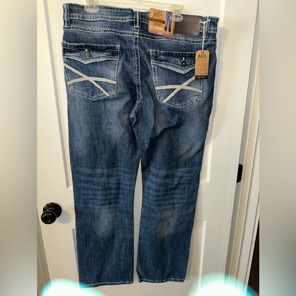 NEW MENS DENIM JEANS - Picture 3 of 4